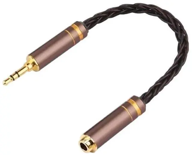 Main image of Premium 2.5mm 3.5mm 4.4mm Audio Cable HiFi Headphone Adapter 2.5 3.5 4.4 Jacks Male Female Connector h&*igh qu>ality Cord(3.5M to 4.4F)