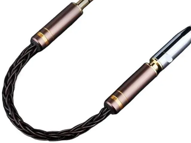 Alt view image 3 of 7 - Premium 2.5mm 3.5mm 4.4mm Audio Cable HiFi Headphone Adapter 2.5 3.5 4.4 Jacks Male Female Connector h&*igh qu>ality Cord(3.5M to 4.4F)