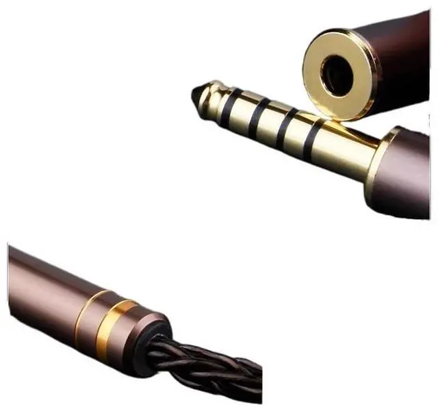 Alt view image 4 of 7 - Premium 2.5mm 3.5mm 4.4mm Audio Cable HiFi Headphone Adapter 2.5 3.5 4.4 Jacks Male Female Connector h&*igh qu>ality Cord(3.5M to 4.4F)
