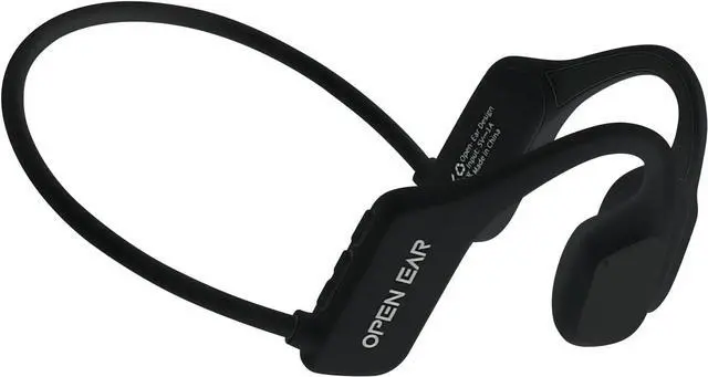 Main image of The new second-generation bone conduction headphones waterproof, ENC noise concelling and Ear friendly,painless headset,lightweight,safety and portable earphone. (black)