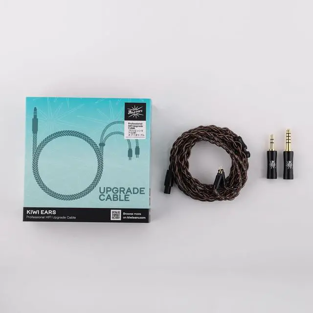 Alt view image 6 of 7 - Linsoul Kiwi Ears Terras IEM Cable,4N Single Crystal Copper 32AWG 4-Core in Ear Monitor Cord LC02 in Ear Monitor Case, Portable Earbud Hard Case, Waterproof Earphone Storage Bo