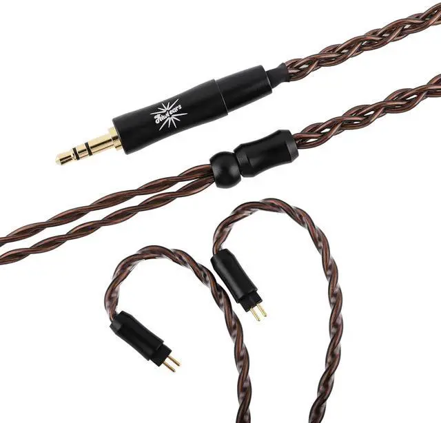 Alt view image 3 of 7 - Linsoul Kiwi Ears Terras IEM Cable,4N Single Crystal Copper 32AWG 4-Core in Ear Monitor Cord LC02 in Ear Monitor Case, Portable Earbud Hard Case, Waterproof Earphone Storage Bo