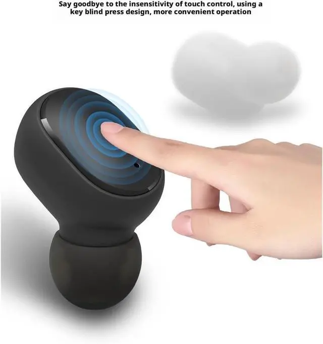 Alt view image 4 of 7 - Bluetooth in Ear Wireless Earphones(E7SBluetoothheadsetBlack)