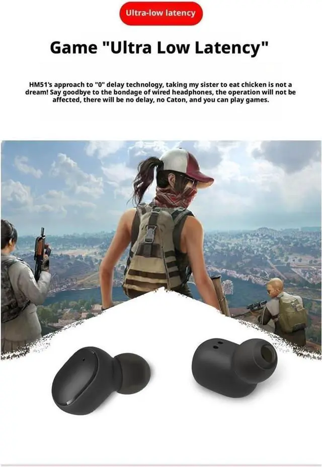 Alt view image 7 of 7 - Bluetooth in Ear Wireless Earphones(E7SBluetoothheadsetBlack)