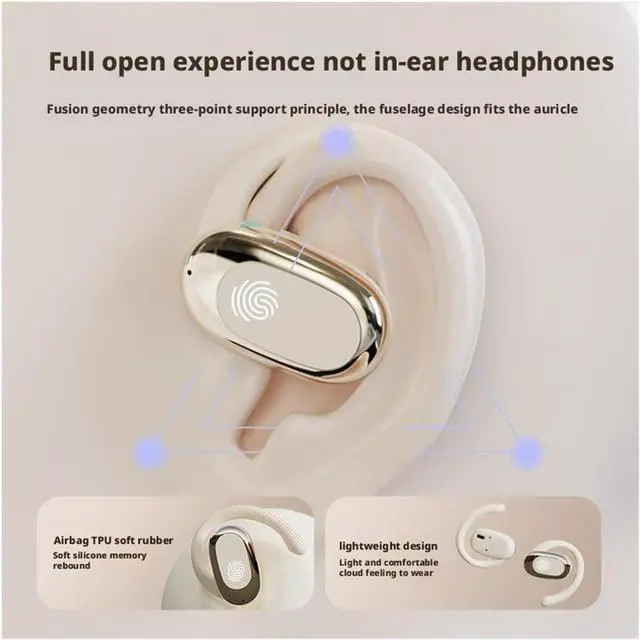 Alt view image 3 of 7 - Wireless Bluetooth Earphones(White)