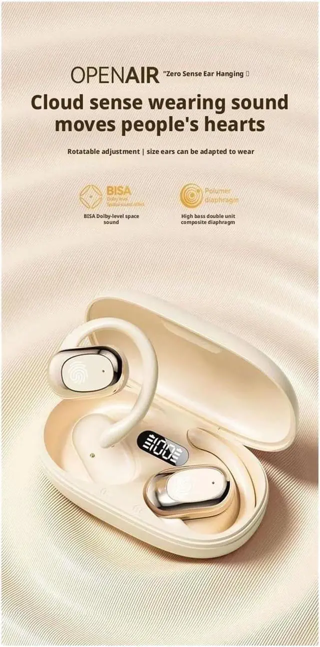 Alt view image 6 of 7 - Wireless Bluetooth Earphones(White)