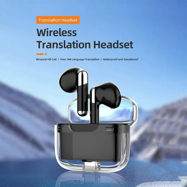 Alt view image 4 of 7 - Yunir Translator Earbuds, Support 144 Languages, 5.3, 0.2S Translation Speed, Touch Mode for Travel, Outgoing Mode for Business, Speaking Mode with APP for iOS for Android (Black)