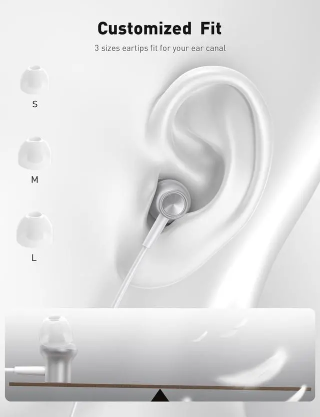 Alt view image 6 of 7 - 2 Pack Audio Charger Adapter and Headphones for iPhone 14 13 12