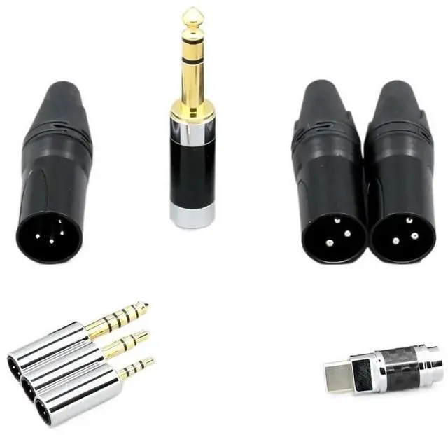 Alt view image 3 of 6 - 99% Pure Silver OCC Graphene for XBA-H2 XBA-H3 xba-A3 xba-A2 Alloy Full Sleeved Earphone Cable 8625(4.4mm Male Plug,2m)