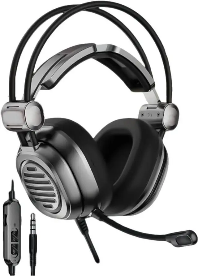 Main image of Ergonomic Corded Gaming Headphones Headsets with Clear Positional Auditory for Intensed Gameplay Omnidirectional Immersive Sound