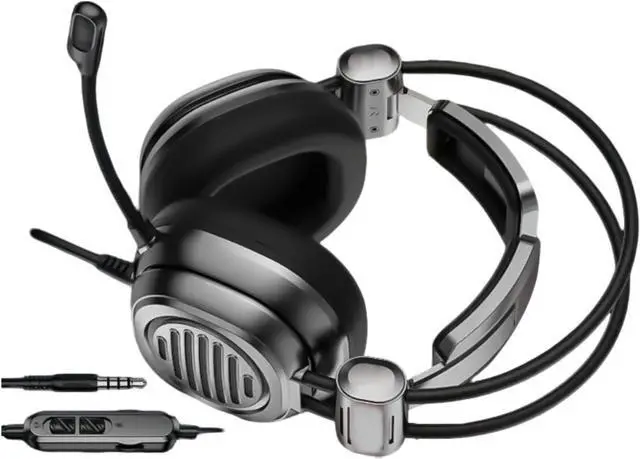 Alt view image 5 of 7 - Ergonomic Corded Gaming Headphones Headsets with Clear Positional Auditory for Intensed Gameplay Omnidirectional Immersive Sound