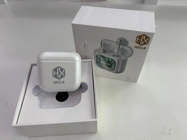 Alt view image 2 of 6 - Sports Earbuds, Digital Display Headphones, Waterproof Gaming Earphones