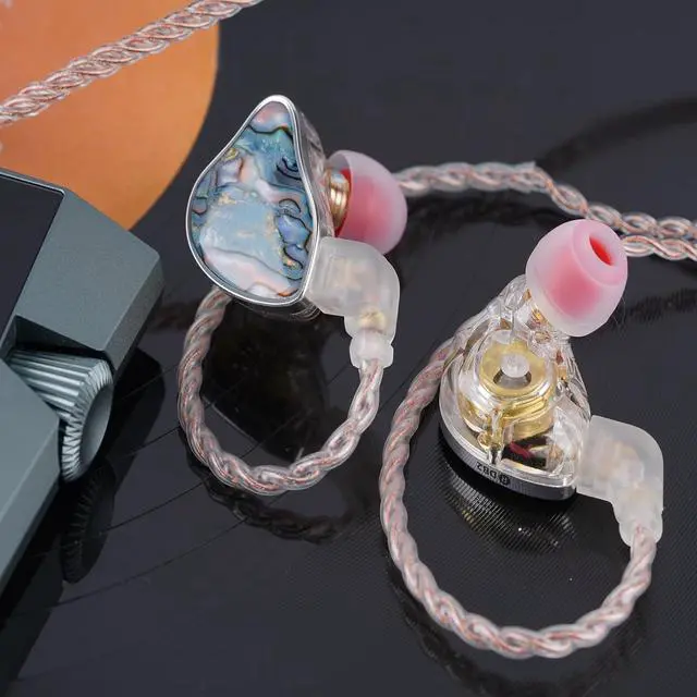 Alt view image 5 of 7 - DB2 IEM Earphones and NK1 MAX USB C to 3.5mm Female Headphone Jack Adapter