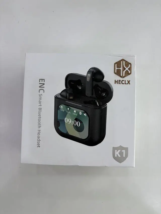 Alt view image 2 of 6 - Sports Earbuds Quality Headphones with Digital Display Waterproof Function for GamingBlack
