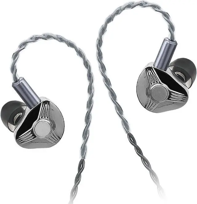 Main image of CCYLEZ HiFiIn Ear Monitor Headphones, Professional IEM HiFi Headphones, Noise Isolating Metal Earphones, with Detachable Silver Plated Cable for Musicians, Stage, Studio