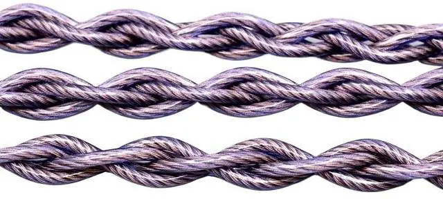 Alt view image 5 of 6 - Type2 1.8mm Earphone Cable for ATH-ADX5000 MSR7b 770H 990H A2DC 140 cores Litz 7N OCC 7894(3.5mm 3 Pole Plug,1.2m)