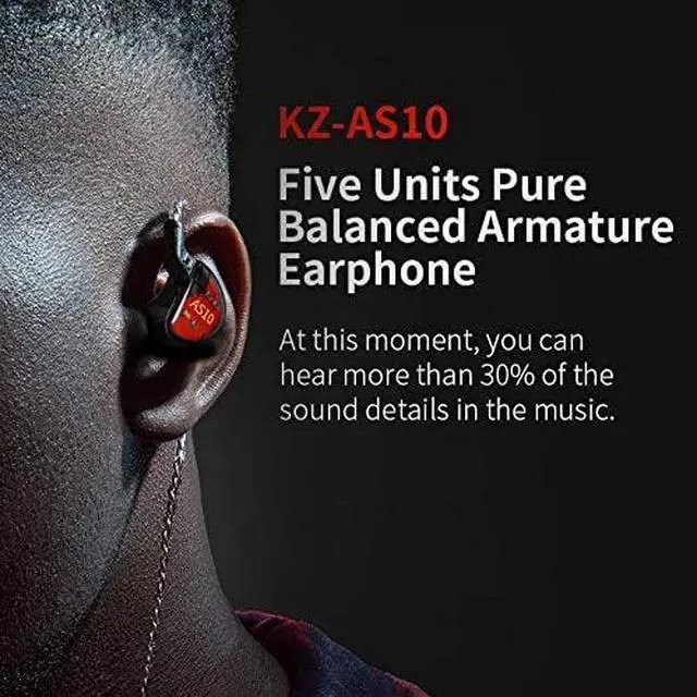 Alt view image 2 of 7 - Kinboofi USB c to 3.5mm Audio Adapter and ka as10 IEM Headphones