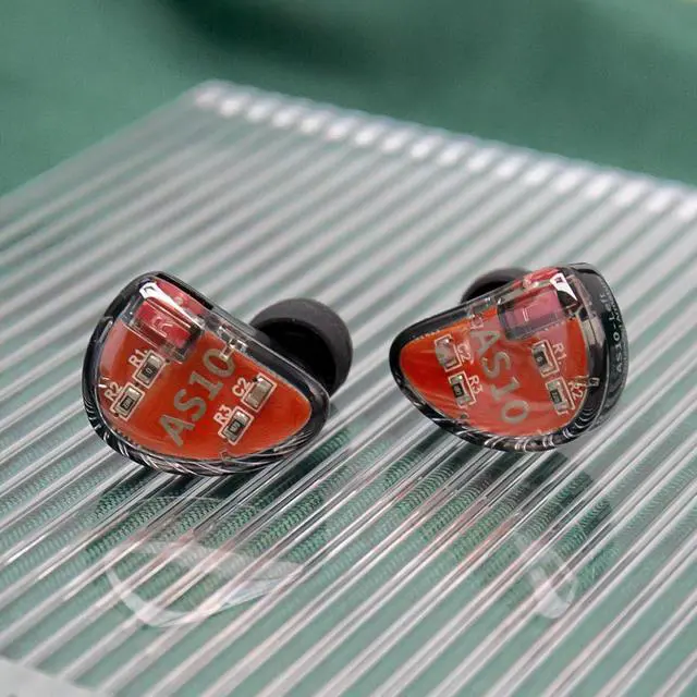Alt view image 4 of 7 - Kinboofi USB c to 3.5mm Audio Adapter and ka as10 IEM Headphones