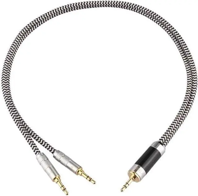 Main image of 3.5mm 1/2 Audio Cable Splitter Adapter for 3.5mm to 2 Male Audio Extension Cable Y Splitter Cable(2m)