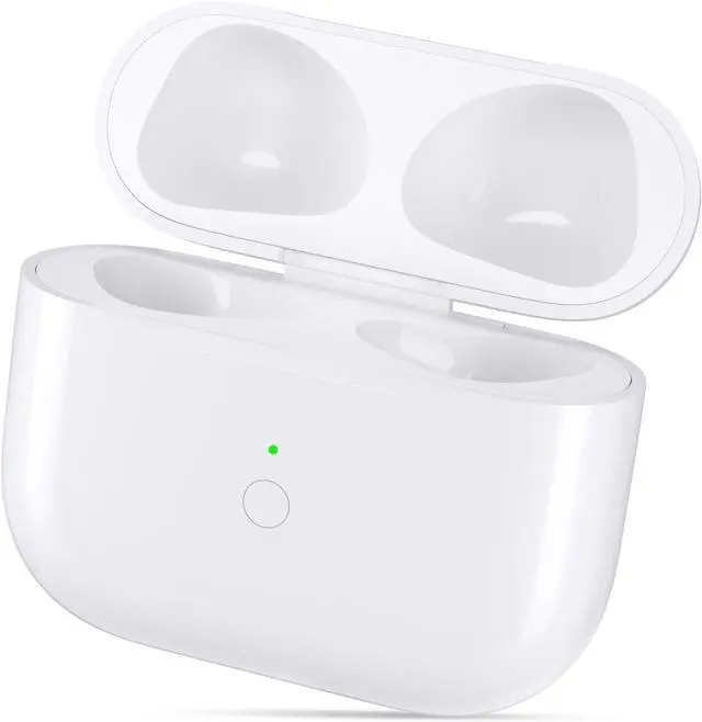 Main image of Upqiany Wireless Charging Case Replacement Compatible with AirPod 3rd Gen, AirPods 3 Charger Case with Bluetooth Pairing Sync Button,Qi-Certified, 600mAh Battery