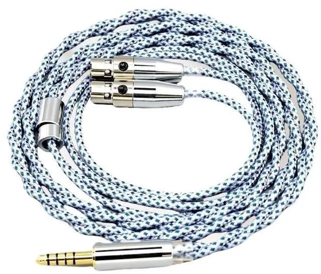 Main image of 99% Pure Silver for L-3 L-2 L-X L-XC L-4z L-MX4 Mix Graphene OCC Shielding Earphone Cable LN008653(6.5mm Male Plug,5m)