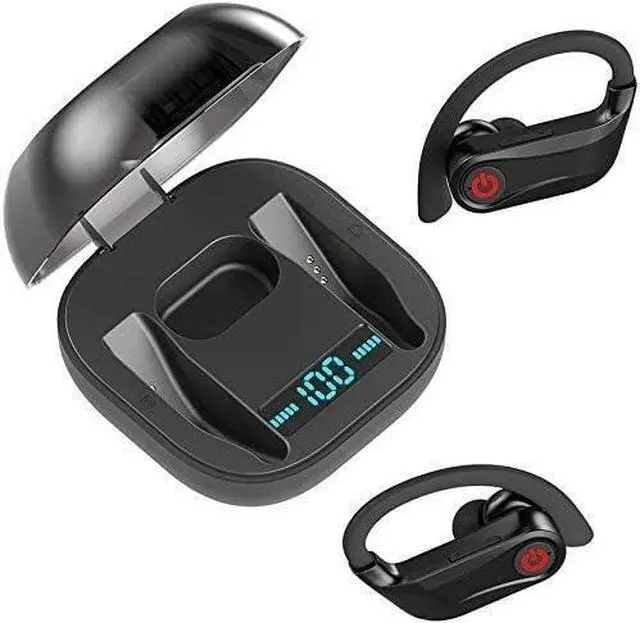 Alt view image 4 of 5 - Wireless Bluetooth Headphones in-Ear Earphones Cordless Earbuds with Microphone Portable Charging Case, Hi-Fi Stereo Fidelity Wireless Earbuds