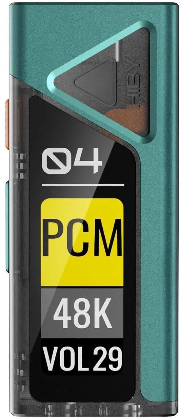 Alt view image 2 of 3 - HiBy FC4 USB DAC Headphone Amplifier & HiBy USB C OTG Cable (Green)