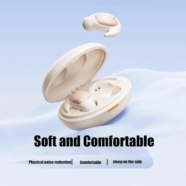 Alt view image 7 of 7 - Wireless Bluetooth 5.3 Sleep Earbuds for Side Sleepers Sleep Headphones ENC Call Noise Reduction Invisible Earbuds Comfortable Wireless Headphones with 24H Playtime,Black