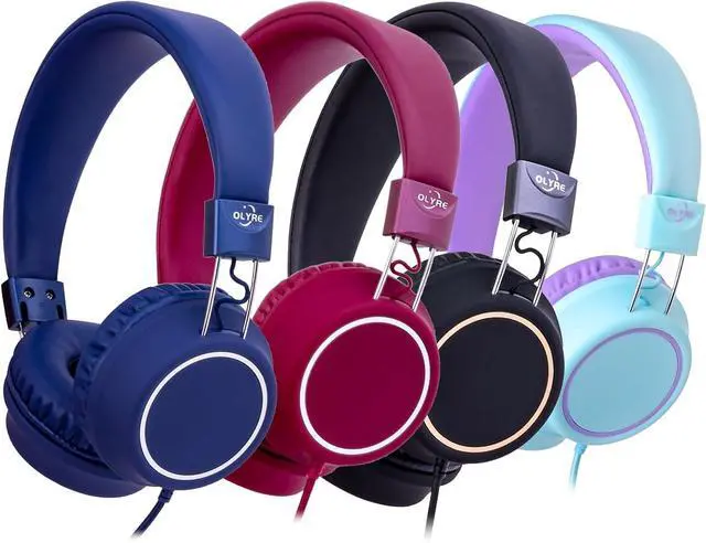 Main image of Olyre Kids Folable Headphones 4 Colors in Packs