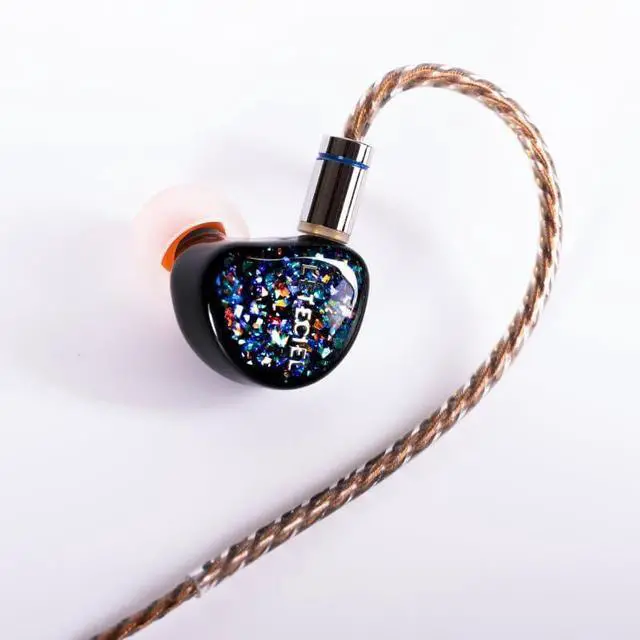 Alt view image 3 of 6 - LETEClEL MIRA Earphone Single-Dynamic in-Ear Monitor 3.5mm Plug Wired Headset
