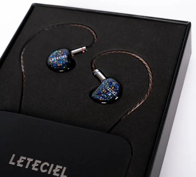 Alt view image 5 of 6 - LETEClEL MIRA Earphone Single-Dynamic in-Ear Monitor 3.5mm Plug Wired Headset