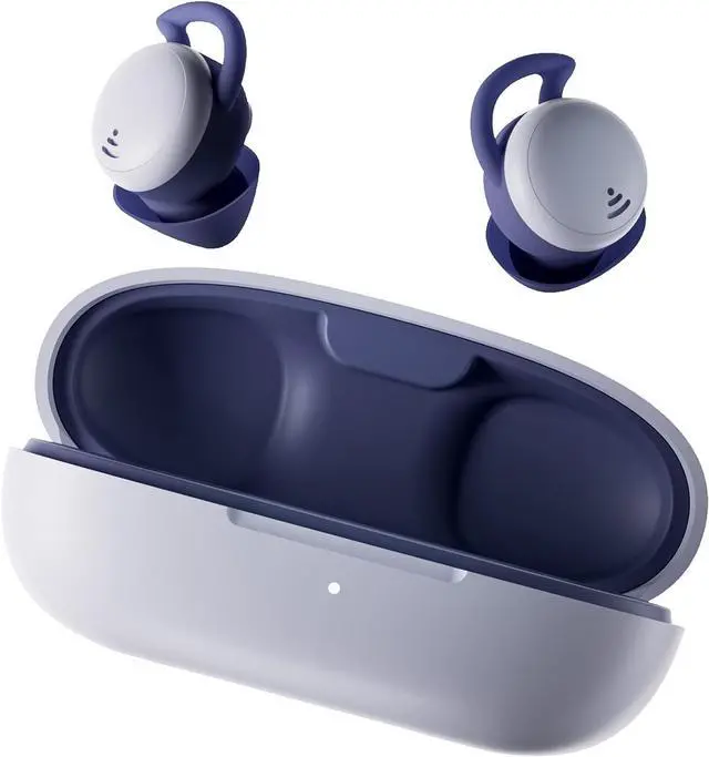 Main image of Invisible Wireless Bluetooth Sleep Earbuds Invisible Sleeping Headphones Wireless Bluetooth 5.3 for Side Sleepers 35dB Noise Blocking Earplugs with 6H Playtime and Comfortable Fit for Sleeping,Purple