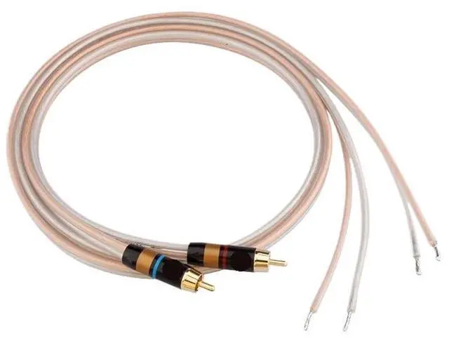Main image of HiFi R/CA Cable Bare Wire with Replaceable Plug Wire to R/CA Plug Connector Adapter to Bare Wire(2.5m)