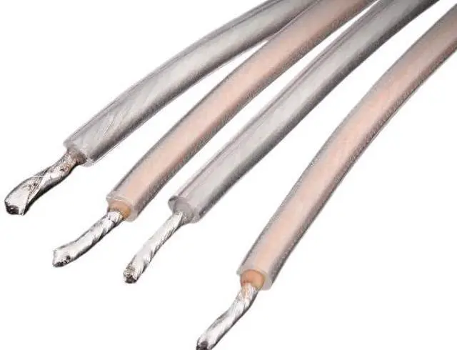 Alt view image 3 of 7 - HiFi R/CA Cable Bare Wire with Replaceable Plug Wire to R/CA Plug Connector Adapter to Bare Wire(2.5m)