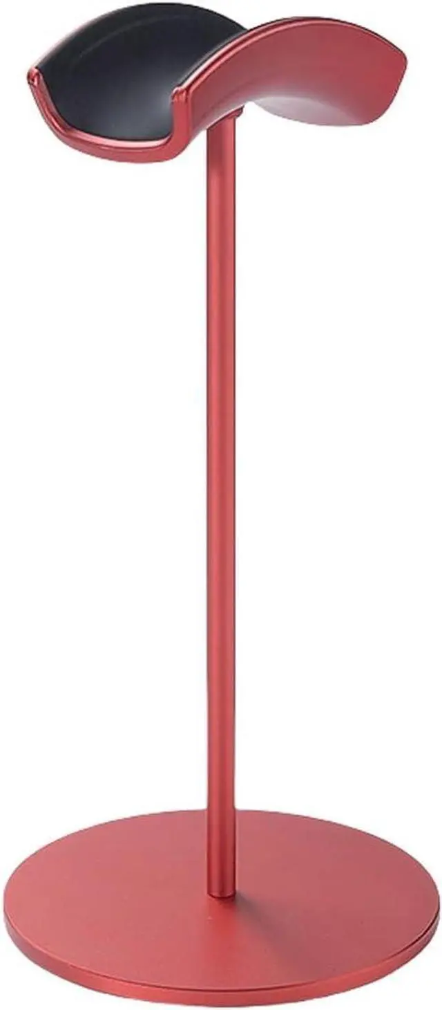 Main image of Headphone Stand Earphone Stand with Aluminum Alloy Supporting Bar for All Headphones Size(Red)