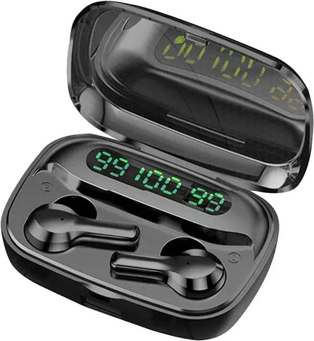 Main image of Wireless Earbuds Wireless Headphones with Microphone IPX7 Waterproof Bluetooth Headphones with Charging case Long Playtime Wireless Earphones Bluetooth Earbuds