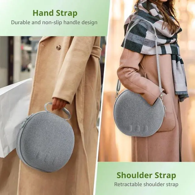 Alt view image 3 of 7 - Protective Vr Headset Case For 3, Portable Travel Storage For Meta Vr3 Headset & Controllers