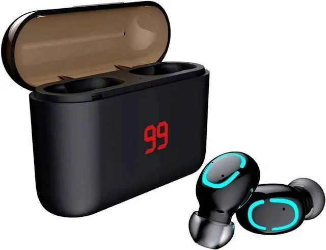 Main image of Bluetooth Headphones Touch Control with Wireless Charging Case Waterproof Stereo Earphones in-Ear Built-in Mic Headset Premium Deep Bass for Sport