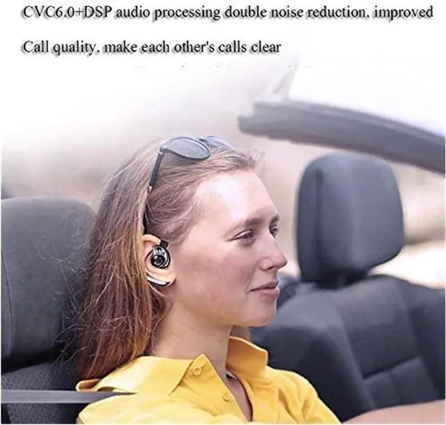 Alt view image 3 of 7 - Wireless Earbuds Phones, Bluetooth 5.0 in-Ear Headphones with Extra Bass, Built-in Mic, Touch Control, USB Charging Case, 24hr Battery Earphones, Waterproof for Sport