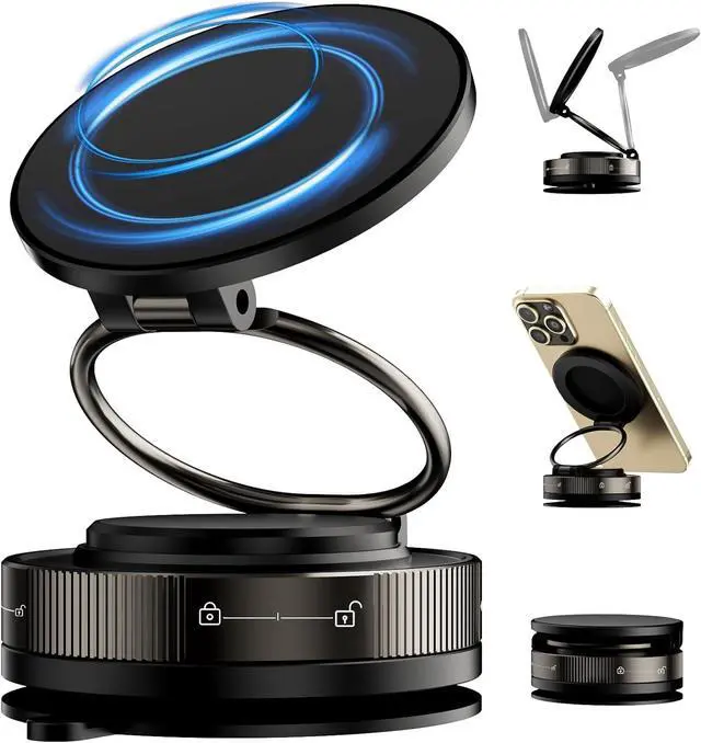 Alt view image 6 of 7 - Wireless Earbuds Open Ear Clip On Bluetooth Headset Bass Stereo Over Ear Arc Sports Earphone LED Cordless In-Ear Game Headphone for MagSafe Car Mount 360° Rotation Magnetic Adjustable Dashboard Windsh