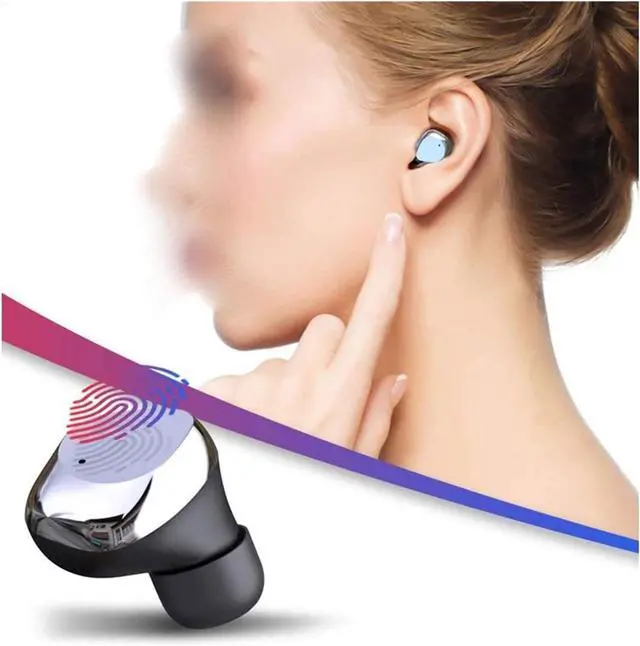 Alt view image 6 of 7 - Wireless Earbuds Bluetooth 5.0 Earphones in-Ear with Charging Case Easy-Pairing Stereo Calls/Built-in Microphones/IPX5 Sweaoof/for Sports Workout Gym