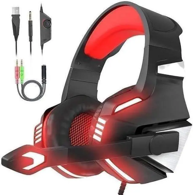 Alt view image 2 of 7 - Gaming Headset Headphonewith Microphone for PC