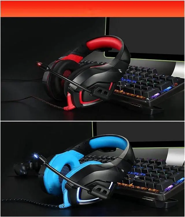 Alt view image 2 of 5 - Over-Ear Performance Gaming Headset with Active Noise Cancelling