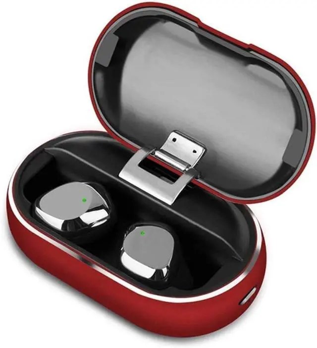 Alt view image 3 of 7 - Wireless Earbuds Bluetooth 5.0 Earphones in-Ear with Charging Case Easy-Pairing Stereo Calls/Built-in Microphones/IPX5 Sweaoof/for Sports Workout Gym