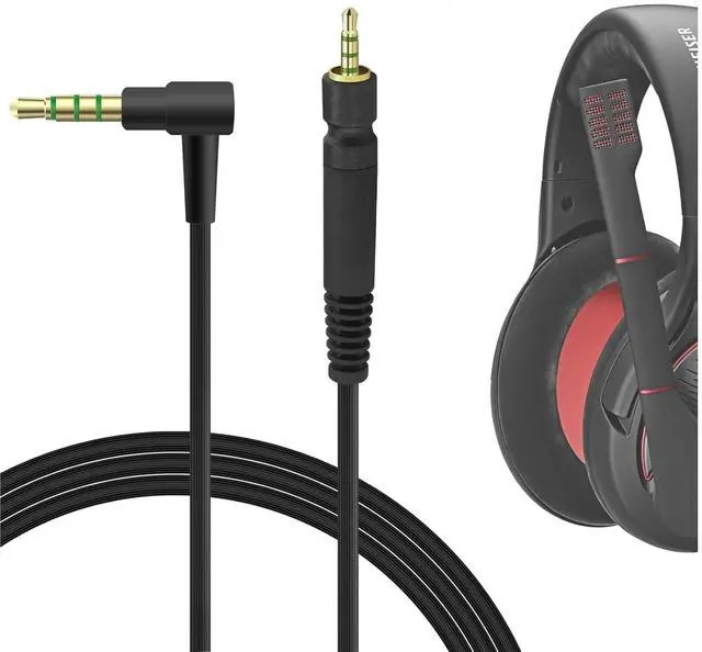Alt view image 2 of 6 - Audio Cable Compatible with Game One, Game Zero, PC 373D, GSP 350, GSP 500, GSP 600 Headsets Cable