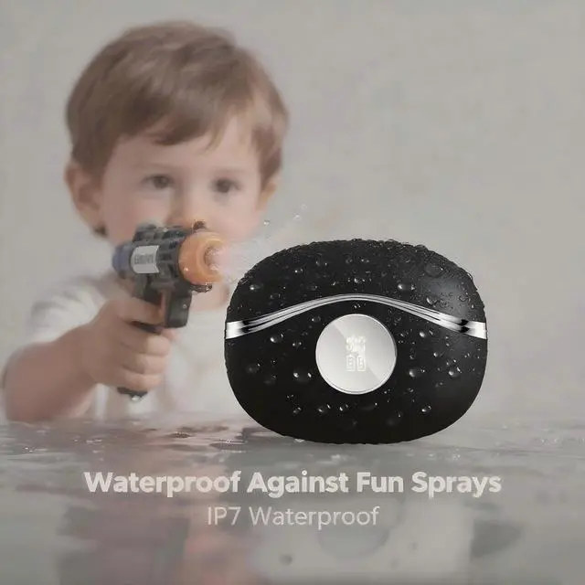 Alt view image 6 of 7 - Wireless Earbuds Bluetooth Headphones, Ear Buds with Deep Bass, 40H Long Playtime, LED Power Display, IP7 in Ear Earphone with Mic for iPhone Android Phone Sports Workout, Black