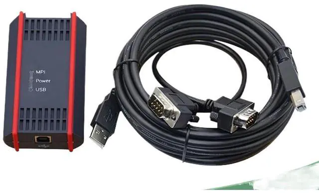 Alt view image 2 of 4 - Magnetical Isolated USB Cable Adapter for S7-200/300/400 RS485 Profibus MPI PPI 9pin 6ES7972-0CB20-0XA0 Magnetic