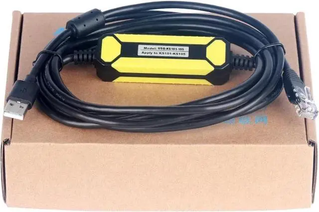 Main image of USB-KS101-105 Suitable for KS101M-04DX KS105-16DT KS105C1-16DT KS105C2-16DT Programming Cable
