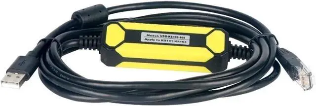 Alt view image 3 of 3 - USB-KS101-105 Suitable for KS101M-04DX KS105-16DT KS105C1-16DT KS105C2-16DT Programming Cable
