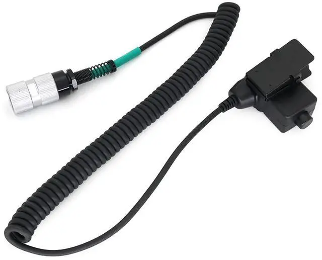 Main image of 6 Pin Plug WalkieTalkie Headsets Adapters U94 PTT Cable for PRC152 Two WayRadio U94 PTT Adapters Cable